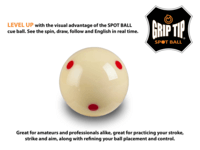 Grip Tip Balls - premium quality phenolic resin Belgium pool balls